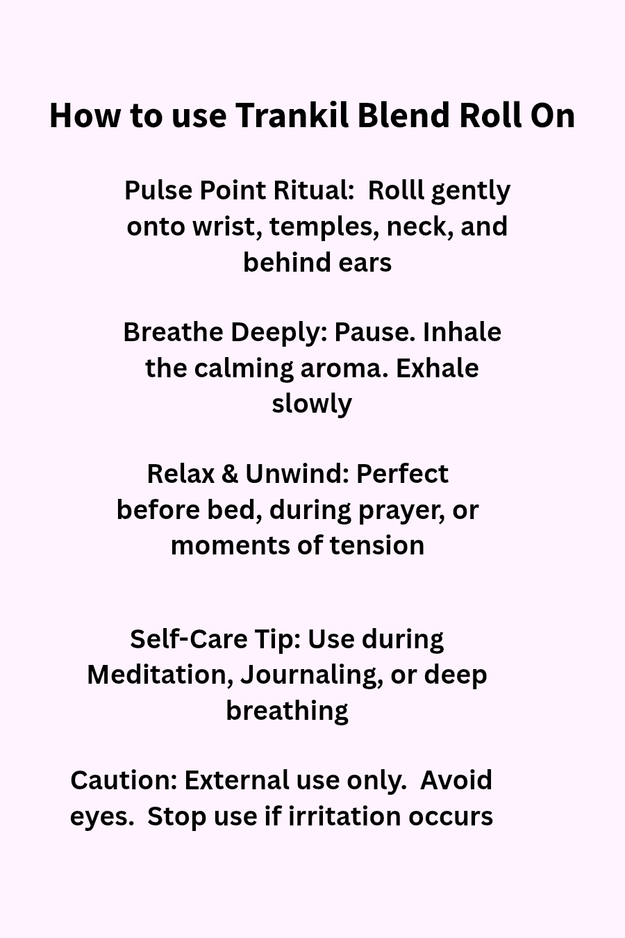 TRANKIL Blend R0ll-On